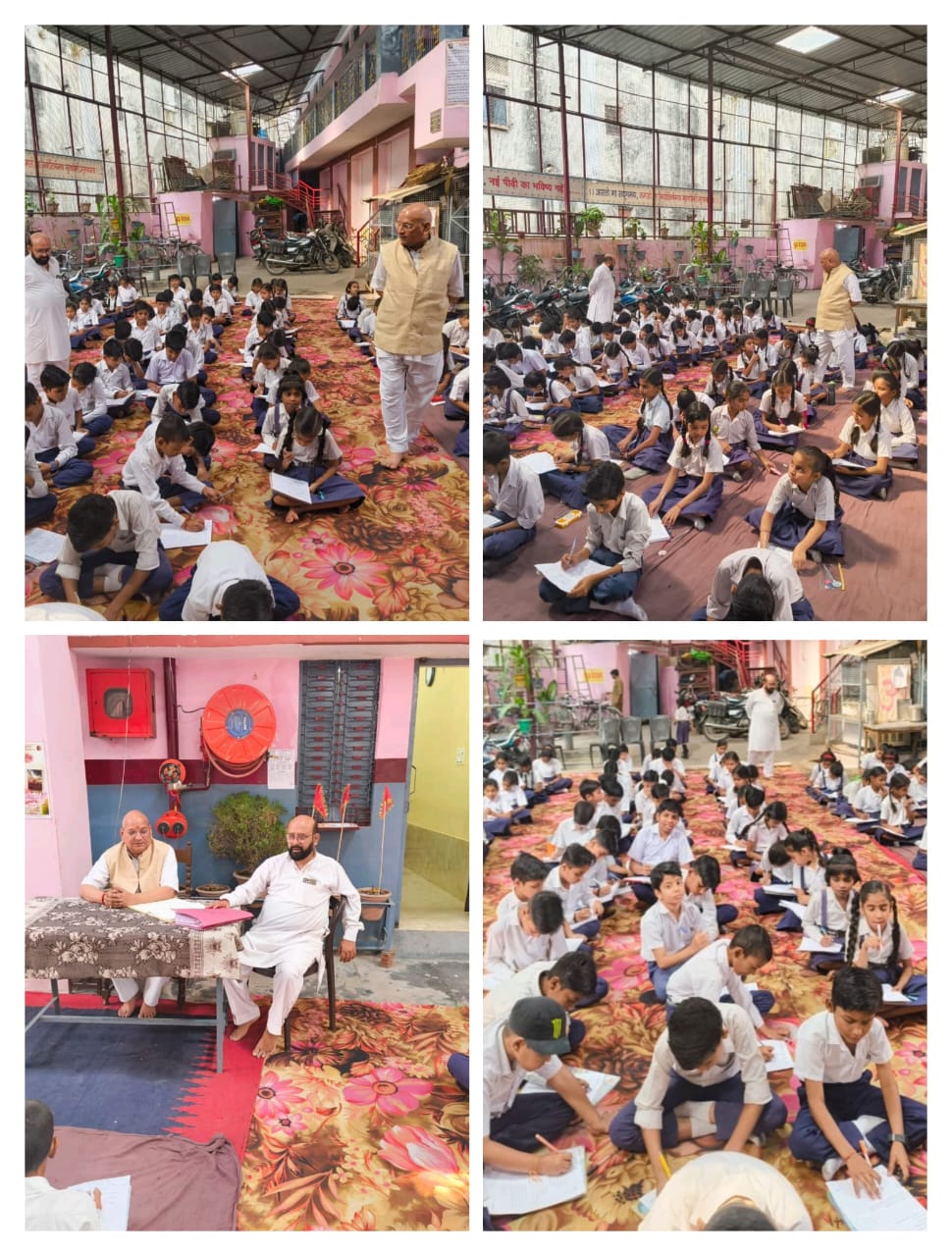 लखीमपुर: शिशु भारती चयन परीक्षा संपन्न।