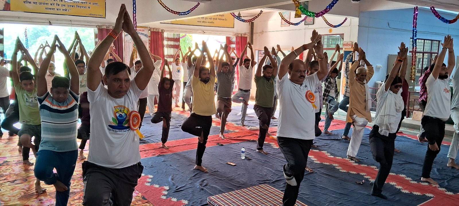 लखीमपुर: 11वां अन्तर्राष्ट्रीय योग दिवस कार्यक्रम का हुआ आयोजन