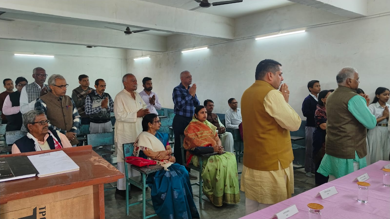 विद्या भारती विद्यालय सरस्वती शिशु/विद्या मंदिर विष्णुपुरी में साधारण सभा बैठक संपन्न