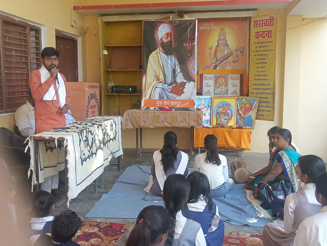 नानपारा में गुरु तेग बहादुर जयंती मनाई गई